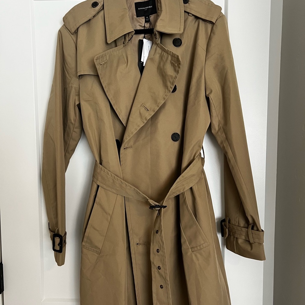 Men’s Banana Republic Tan Trench Coat